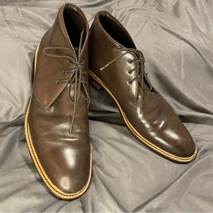 Gordon Rush Men’s leather chukka boots in brown